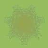 Inverted Green Sunburst Background