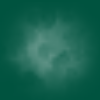 Green cotton ball background